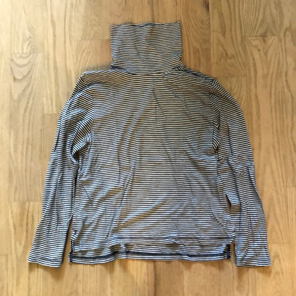 Striped Madewell Turtleneck